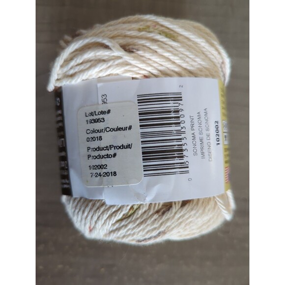 Lily Sugar n Cream Yarn Sonoma Print 2oz 95 yd Cotton Variegated New 102002 - Picture 3 of 5